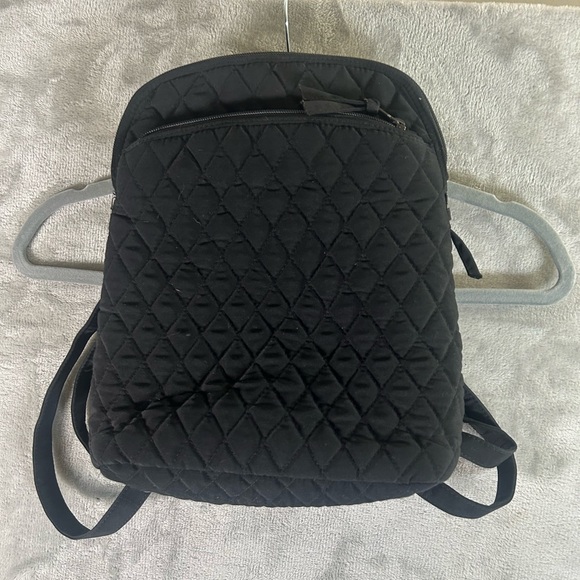 Vera Bradley Handbags - Vera Bradley quilted black backpack